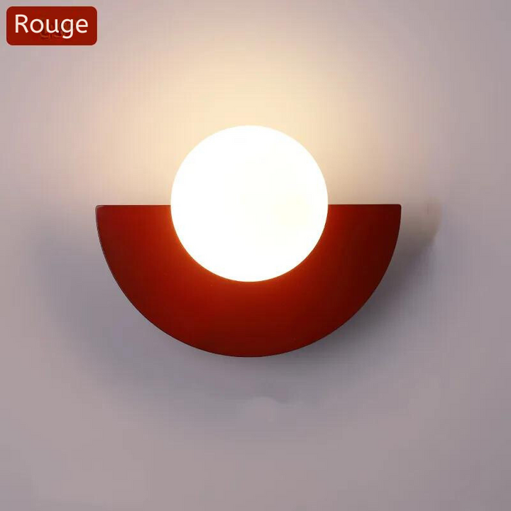 Lampe de chevet Rouge