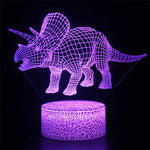 Lampe de chevet USB 3D Dinosaures - lampechevetdesign.com