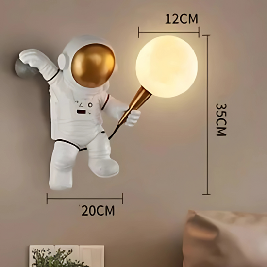 Lampe de chevet LED Astronaute Design - lampechevetdesign.com