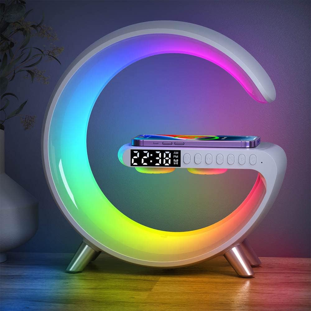 Lampe de chevet Tactile Chargeur Musicale - lampechevetdesign.com