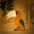 Lampe de chevet Bois Enfant Animaux - lampechevetdesign.com