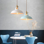 Pendant Light Retro Industrial Colorful Restaurant Kitchen Home Ceiling Lamp Vintage Hanging Light Lampshade Decorative Lamps - lampechevetdesign.com