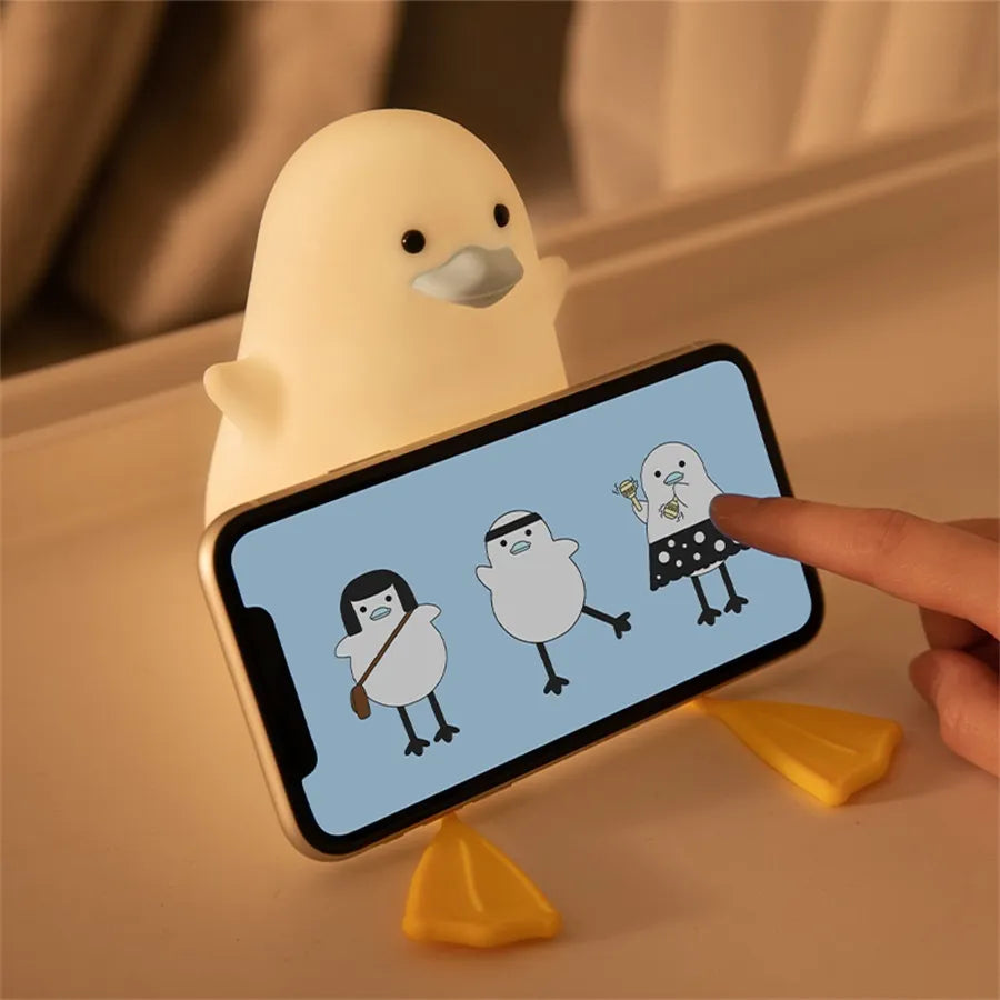 Lampe de chevet Gentil Canard - lampechevetdesign.com