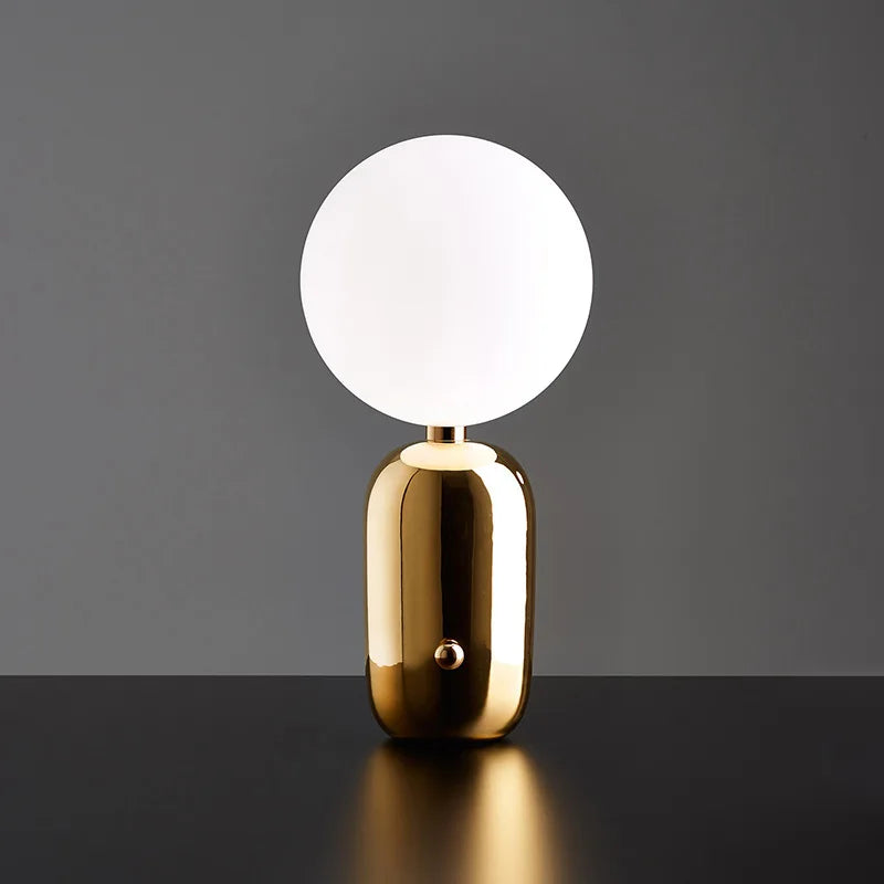 Modern Ball Shaped Bedside Lamp