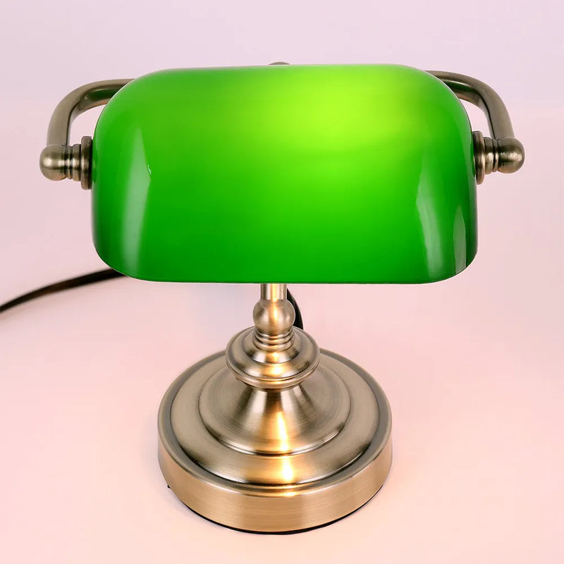 Retro mini desk lamp eye protection LED G9 bank desk light bedroom bedside coffee shop office bar table cafe decor table lamp - lampechevetdesign.com