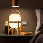 Lampe de chevet en Bois Japonaise - lampechevetdesign.com
