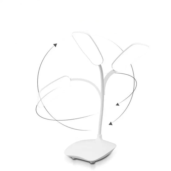 Lampe de bureau Tactile Multidirectionnel Blanche - lampechevetdesign.com