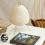 Lampe de chevet Japonaise Akari en Papier - lampechevetdesign.com