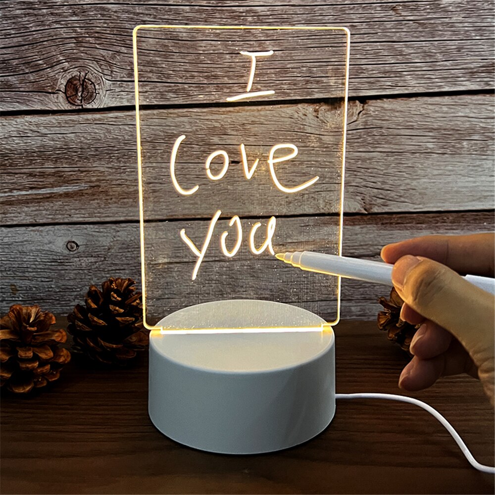 Lampe de chevet LED personnalisée - lampechevetdesign.com