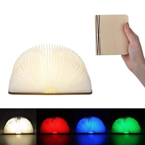 Lampe de chevet Livre Lumineux - lampechevetdesign.com