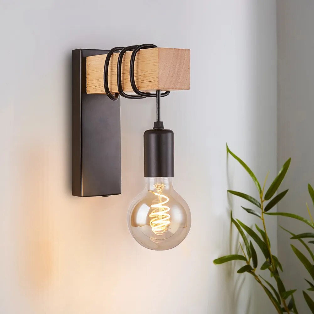 Lampe de chevet Murale Industrielle Forme - lampechevetdesign.com