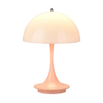 Mushroom table lamp PC luminous lampshade rechargeable desk lamp bedroom bedside decorative night light - lampechevetdesign.com