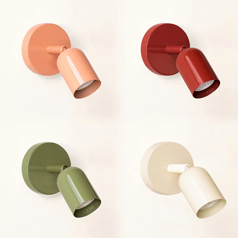 Nordic Colorful Wall Bedside Lamp