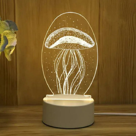 Lampe de chevet 3D Festive - lampechevetdesign.com