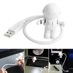 Lampe de bureau USB Mini Astronaute - lampechevetdesign.com