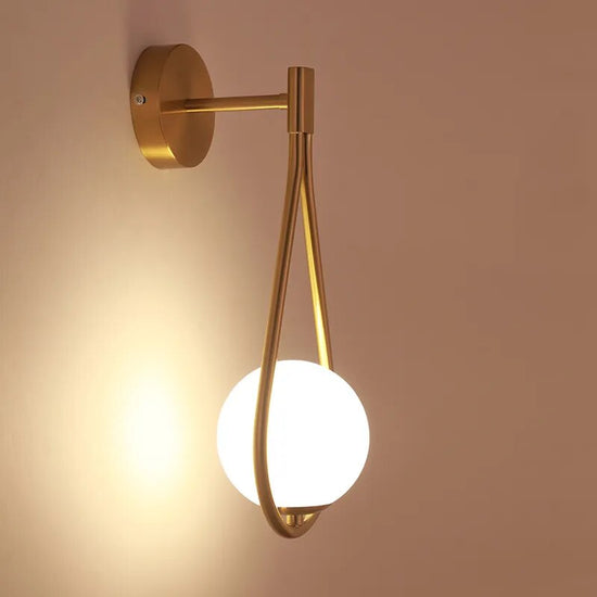Lampe de chevet Murale goutte d'eau - lampechevetdesign.com