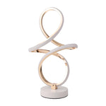 Lampe de chevet Spirale Luxe - lampechevetdesign.com
