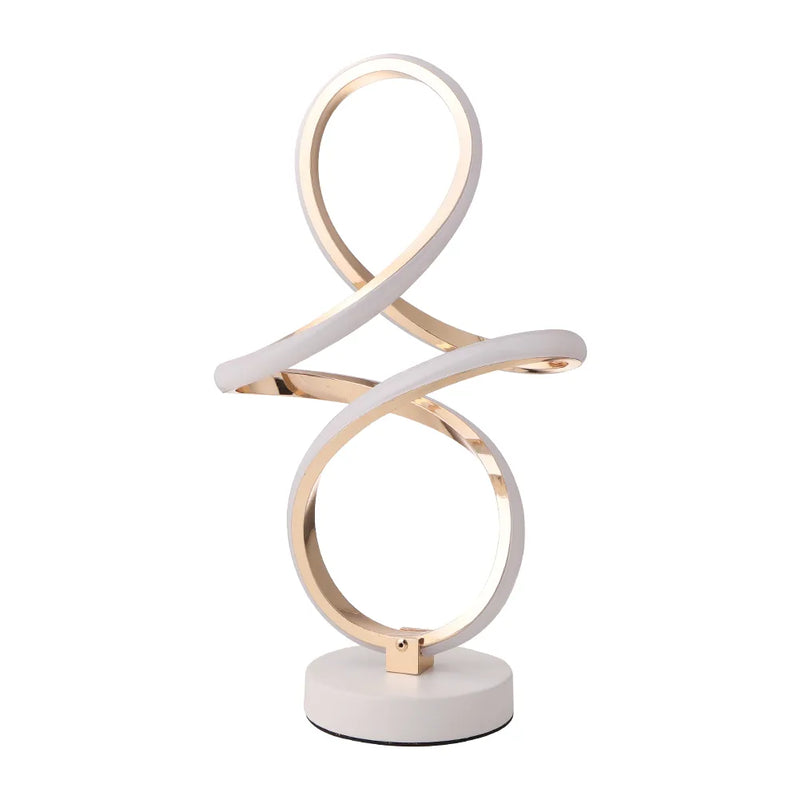 Lampe de chevet Spirale Luxe - lampechevetdesign.com