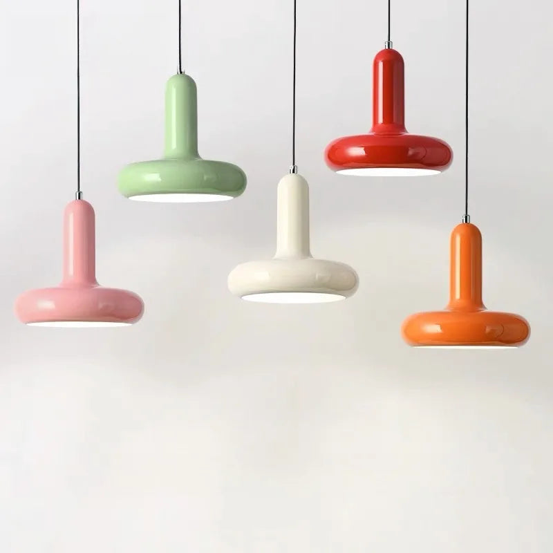 Vintage Colorful Hanging Bedside Lamp