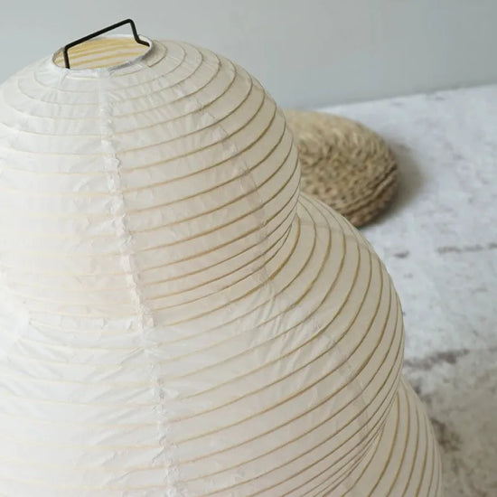 Lampe de chevet Japonaise en Papier Design - lampechevetdesign.com