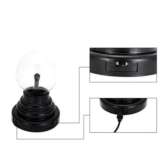 Lampe de chevet Plasma - lampechevetdesign.com