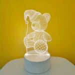 Lampe de chevet 3D Festive - lampechevetdesign.com