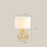 Lampe de chevet Industrielle Ronde - lampechevetdesign.com