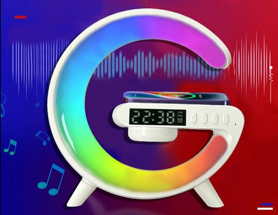 Lampe de chevet Tactile Chargeur Musicale - lampechevetdesign.com