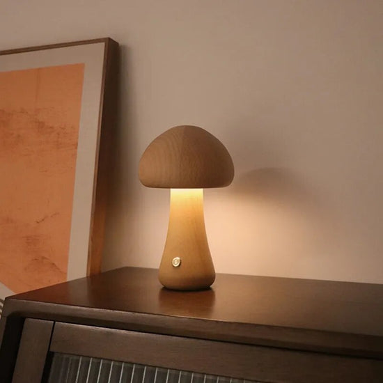 Lampe de chevet Moderne Champignon - lampechevetdesign.com