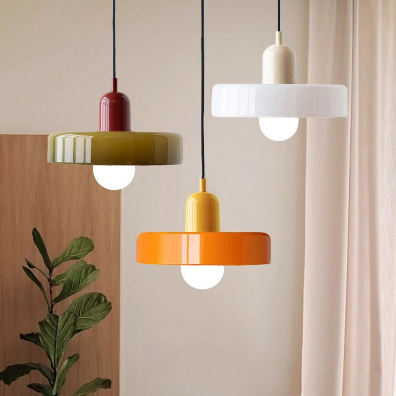Lampe de Chevet Suspendue Nordique Colorée - lampechevetdesign.com