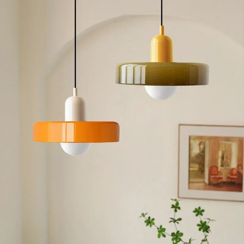Nordic Colorful Hanging Bedside Lamp