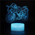 Lampe de chevet 3D Tactile Moto - lampechevetdesign.com