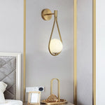 Lampe de chevet Murale goutte d'eau - lampechevetdesign.com