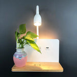 Lampe de chevet Tactile Murale Chargeur de Téléphone - lampechevetdesign.com
