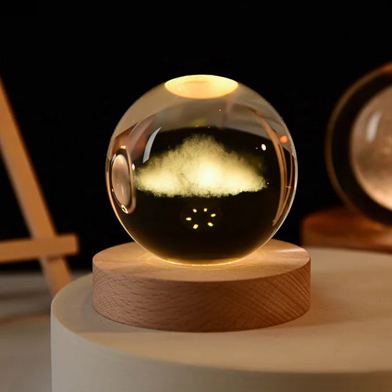Lampe de chevet USB Sphère Magique - lampechevetdesign.com