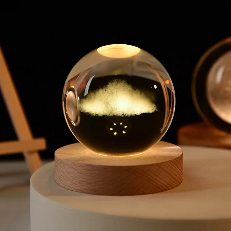 Lampe de chevet USB Sphère Magique - lampechevetdesign.com