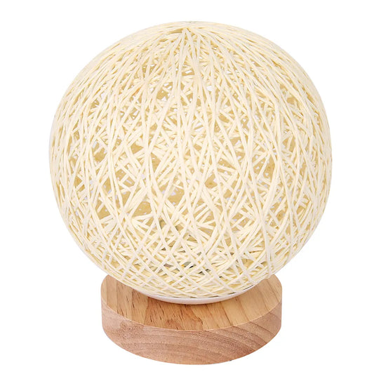 Lampe de chevet Rotin Lune - lampechevetdesign.com