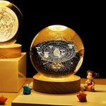 Lampe de chevet Projecteur Sphère Planétaires - lampechevetdesign.com