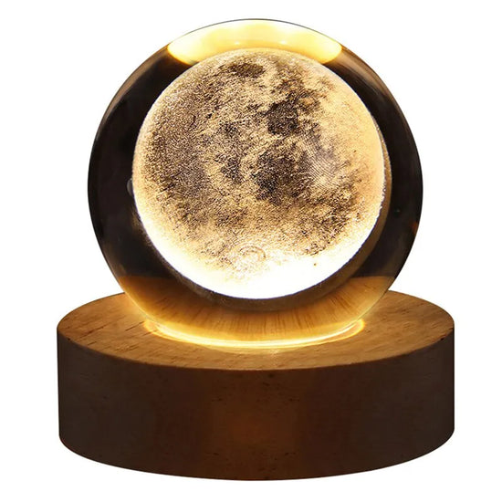 Lampe de chevet Projecteur Sphère Planétaires - lampechevetdesign.com
