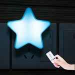 Lampe de chevet étoile LED pour prise - lampechevetdesign.com