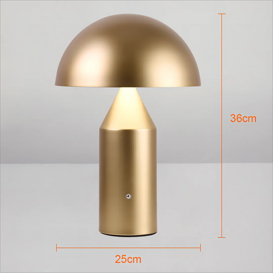 Lampe de chevet Champignon Luxe Tactile - lampechevetdesign.com