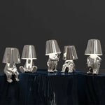 Lampe de chevet Tactile Rechargeable Or & Argent - lampechevetdesign.com
