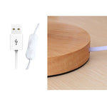 Lampe de chevet Bois Originale Nature - lampechevetdesign.com