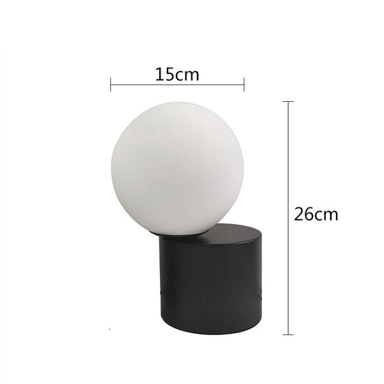 Lampe de chevet Design en Forme de Boule - lampechevetdesign.com