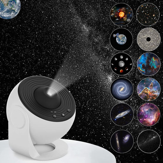Lampe de chevet USB Projecteur Galaxie & Espace - lampechevetdesign.com