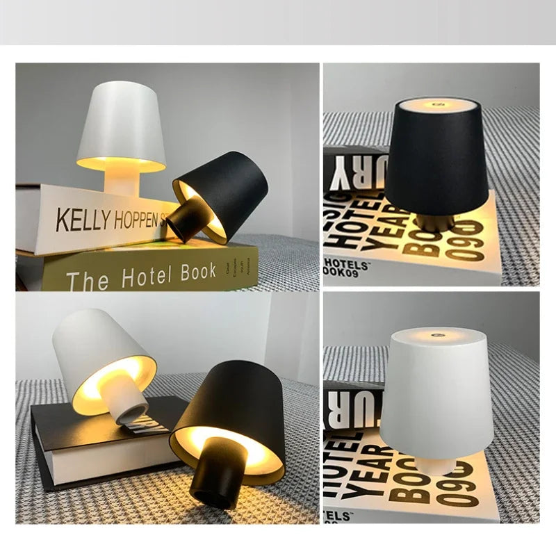 Wireless Bottle Design Table Lamp