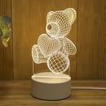 Lampe de chevet 3D Festive - lampechevetdesign.com