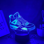 Lampe de chevet 3D LED Sneakers - lampechevetdesign.com