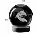 Lampe de chevet Sphère Axolotl - lampechevetdesign.com