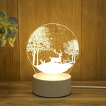 Lampe de chevet 3D Festive - lampechevetdesign.com